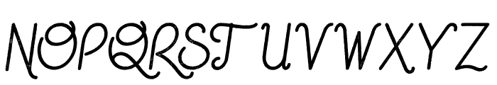 CoconutGrunge Font UPPERCASE