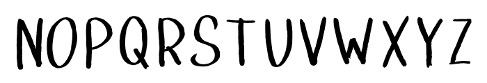 CoconutTreeSlim Font LOWERCASE