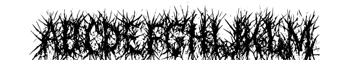 Codams Font UPPERCASE