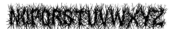 Codams Font UPPERCASE