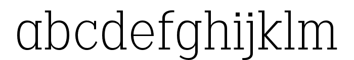 CodenameFX-ExtraLight Font LOWERCASE
