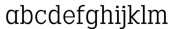 CodenameFX-Light Font LOWERCASE
