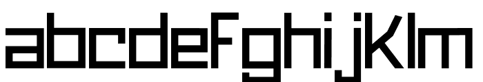 Codetype Regular Font LOWERCASE