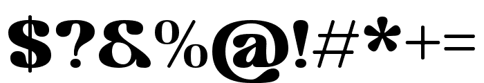 Codigra-Regular Font OTHER CHARS