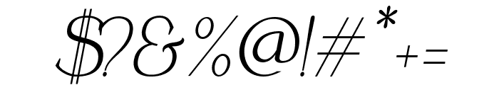 Coefficient-ExtraBlackItalic Font OTHER CHARS
