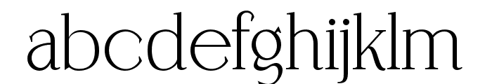 Coefficient-ExtraBlack Font LOWERCASE