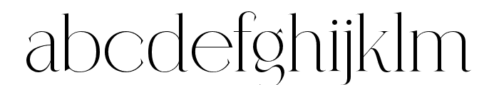 Coefficient-Regular Font LOWERCASE