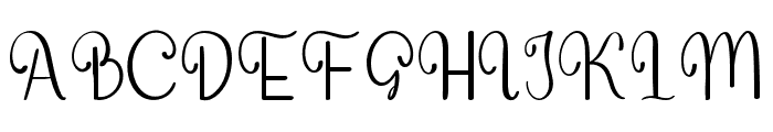CoffeLatte-Regular Font UPPERCASE