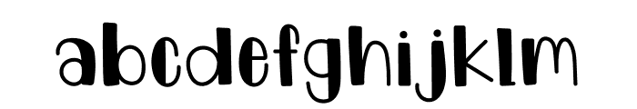Coffee And Friend Font LOWERCASE