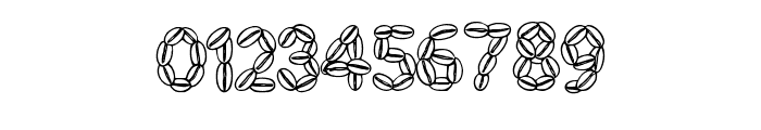 Coffee Beans By Squeeb  Regular Font OTHER CHARS