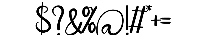 Coffee Christmas Font OTHER CHARS