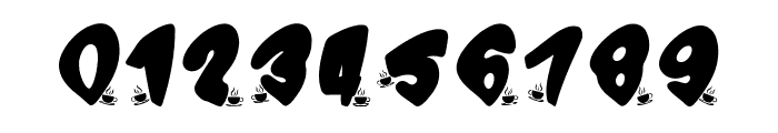 Coffee  Kiss Regular Font OTHER CHARS