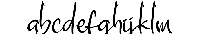 Coffee Signature Font LOWERCASE