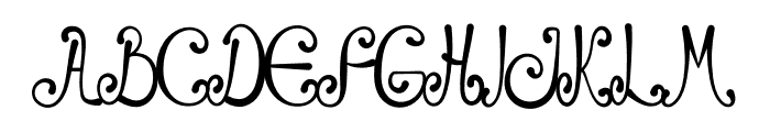CoffeeLatte Font UPPERCASE