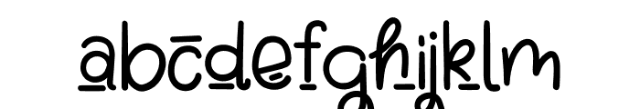 Coffeenut Font LOWERCASE