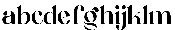 Coffenight-modern Font LOWERCASE