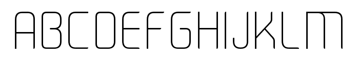 Cogan-Thin Font UPPERCASE