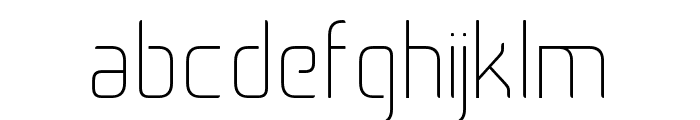Cogan-Thin Font LOWERCASE