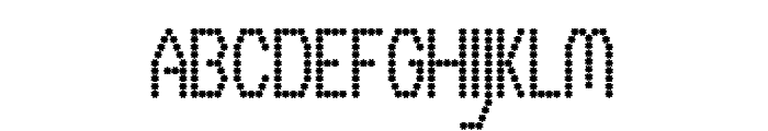 Cogstruct Filled Regular Font UPPERCASE