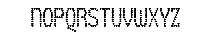Cogstruct Filled Regular Font UPPERCASE