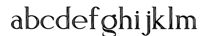 Cogsworth Font LOWERCASE
