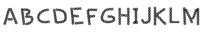 Coins Regular Font UPPERCASE