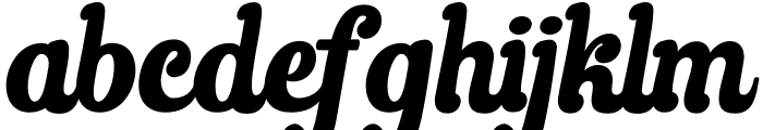 Cold Daylight Font LOWERCASE