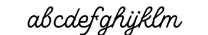 ColdsVarianaScript-Regular Font LOWERCASE