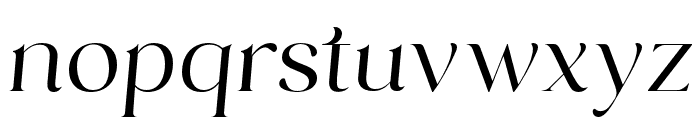 Colgent-Italic Font LOWERCASE