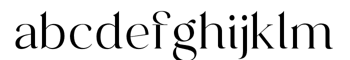 Colgent-Regular Font LOWERCASE