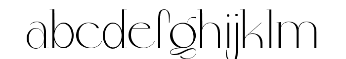 Colibre Bristole Pro Light Font LOWERCASE