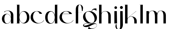 ColibreBristolePro-ExtraBold Font LOWERCASE