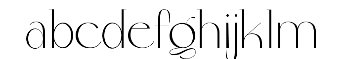 ColibreBristolePro-Light Font LOWERCASE