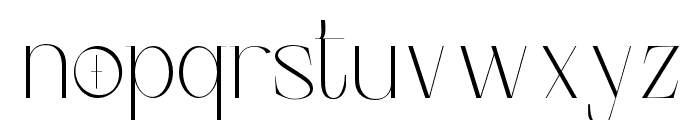 ColibreBristolePro-Light Font LOWERCASE