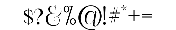 ColibreBristolePro-SemiBold Font OTHER CHARS