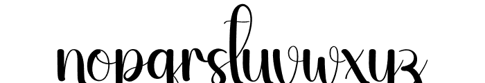 Collaboration Font LOWERCASE
