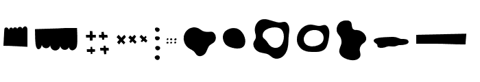 Collagio Symbols Font UPPERCASE