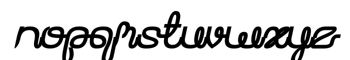 Collective Soul Bold Italic Font LOWERCASE