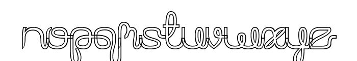 Collective Soul-Hollow Font LOWERCASE