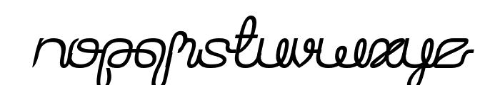 Collective Soul Italic Font LOWERCASE