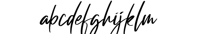 Collephine Font LOWERCASE
