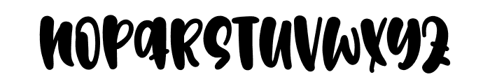 Collide Font LOWERCASE