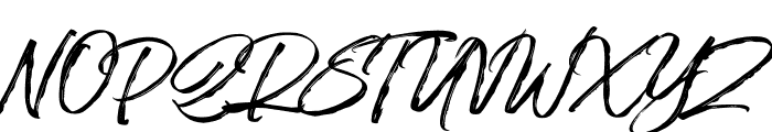 Collinbrush Font UPPERCASE