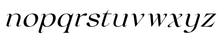 Collingar-Italic Font LOWERCASE