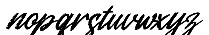 Collinsaber Italic Font LOWERCASE