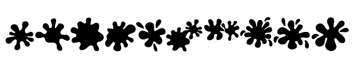 Color Drop Font OTHER CHARS