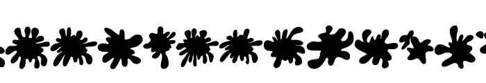 Color Drop Font UPPERCASE