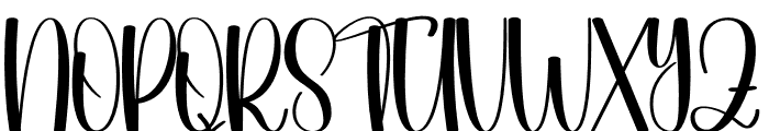 Coloring Book Font UPPERCASE