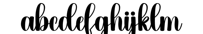 Coloring Book Font LOWERCASE