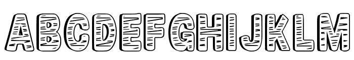 Coloring Pages Regular Font UPPERCASE